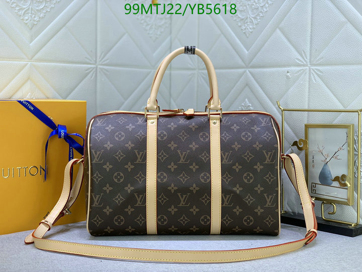 LV Bags-(4A)-Keepall BandouliRe 45-50-,Code: YB5618,$: 99USD