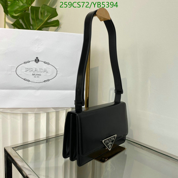 Prada Bag-(Mirror)-Diagonal-,Code: YB5394,$: 259USD