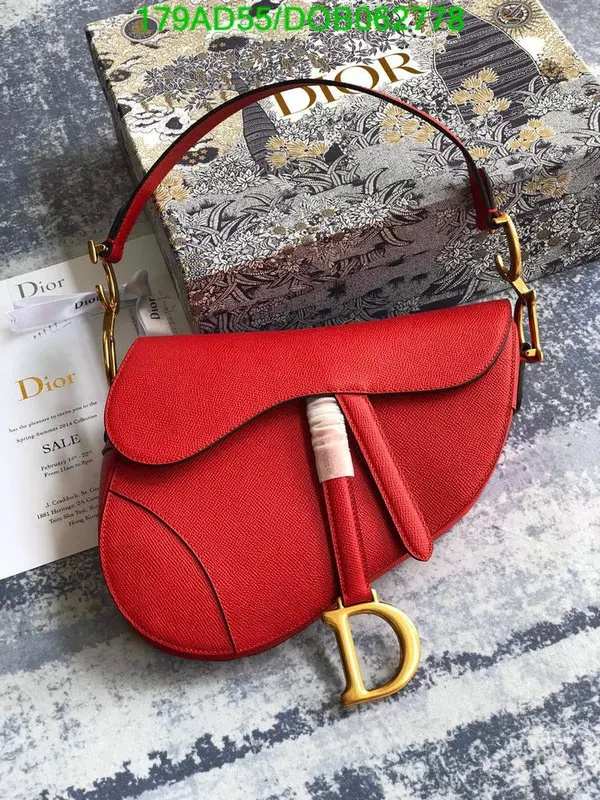 Dior Bags -(Mirror)-Saddle-,Code: DOB062778,$: 179USD