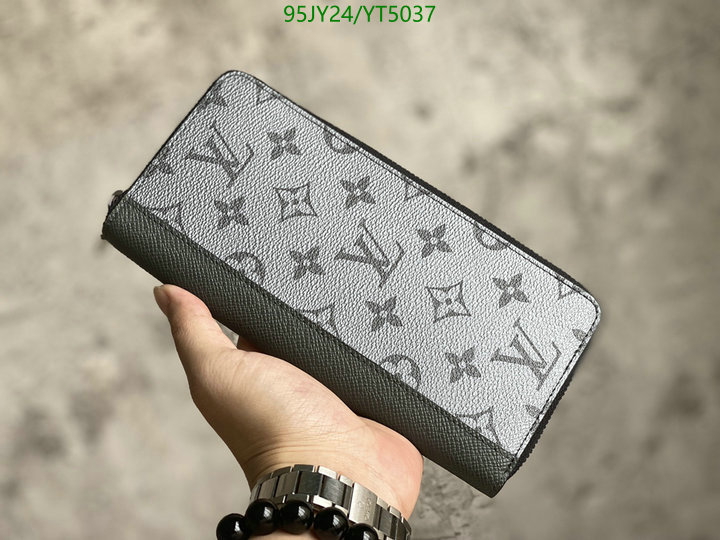 LV Bags-(Mirror)-Wallet-,Code: YT5037,$: 95USD