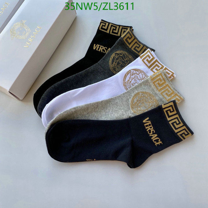 Sock-Versace, Code: ZL3611,$: 35USD