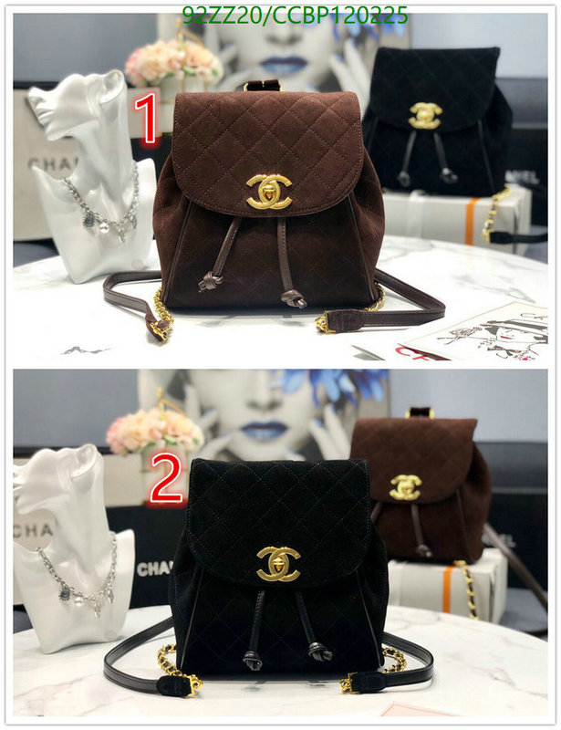 Chanel Bags ( 4A )-Backpack-,Code: CCBP120225,$: 92USD