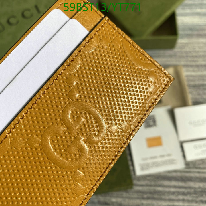 Gucci Bag-(Mirror)-Wallet-,Code: YT771,$: 59USD