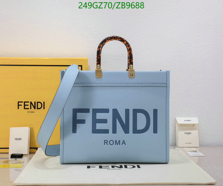 Fendi Bag-(Mirror)-Sunshine,Code: ZB9688,$: 249USD