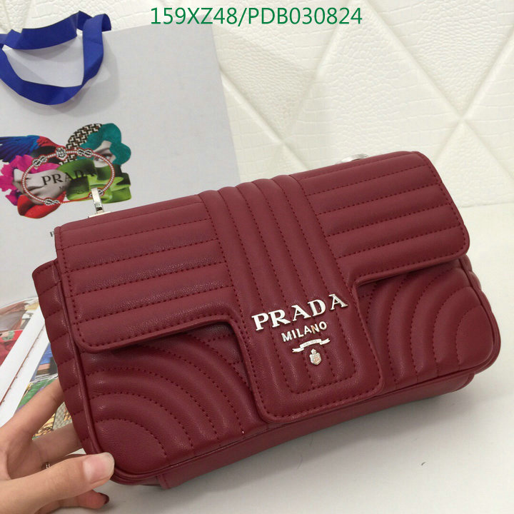 Prada Bag-(Mirror)-Diagonal-,Code: PDB030824,$:159USD