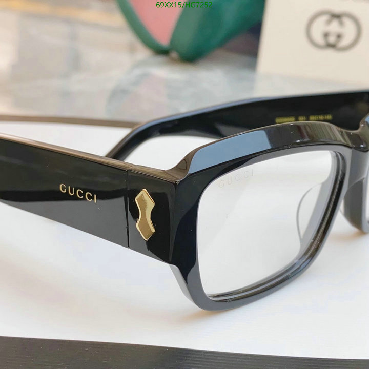Glasses-Gucci, Code: HG7252,$: 69USD