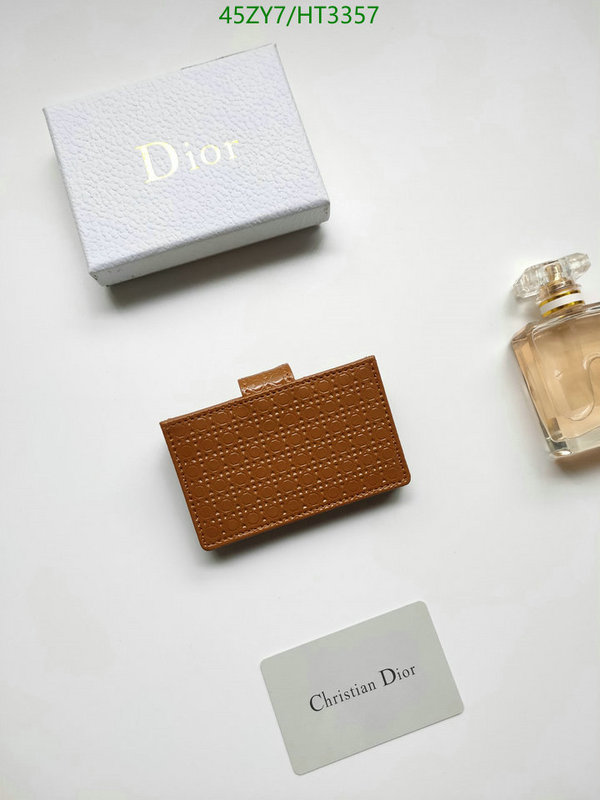 Dior Bags-(4A)-Wallet,Code: HT3357,$: 45USD