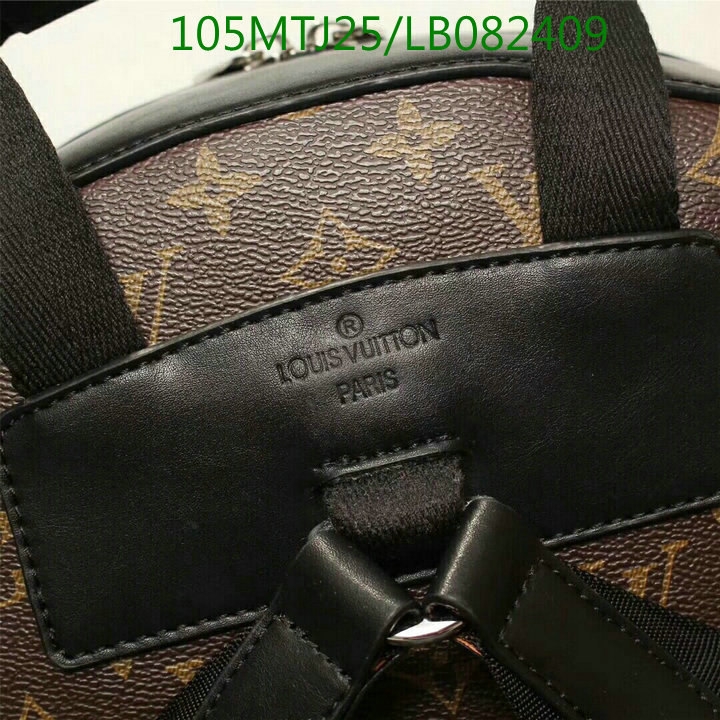 LV Bags-(4A)-Backpack-,Code: LB082409,$:105USD