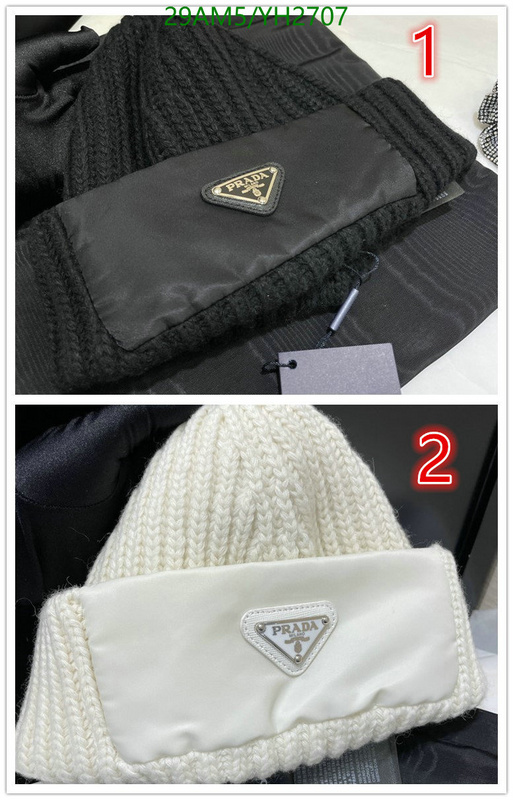 Cap -(Hat)-Prada, Code: YH2707,$: 29USD