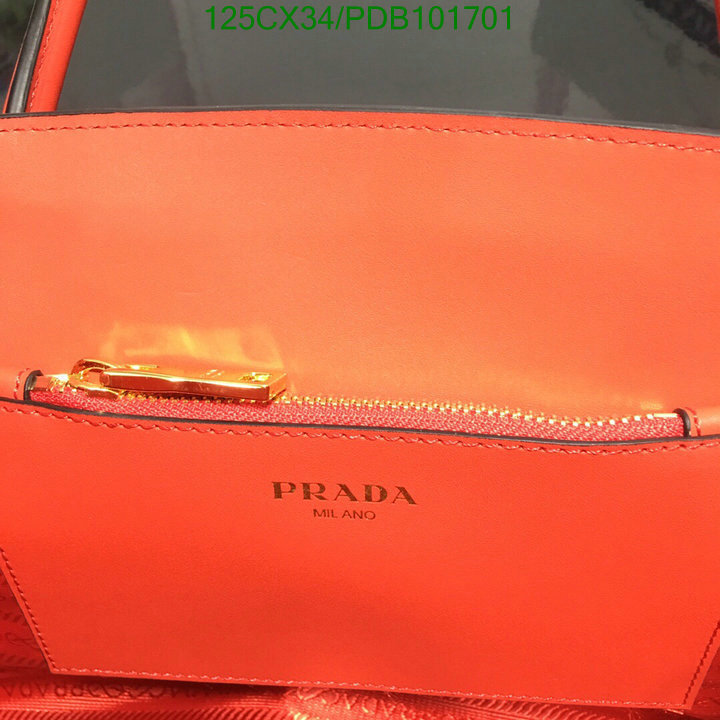 Prada Bag-(4A)-Handbag-,Code: PDB101701,$:125USD