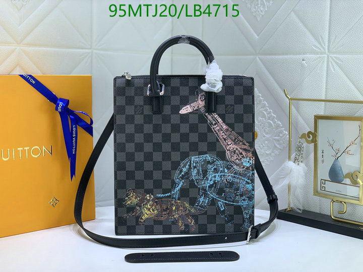 LV Bags-(4A)-Handbag Collection-,Code: LB4715,$: 95USD