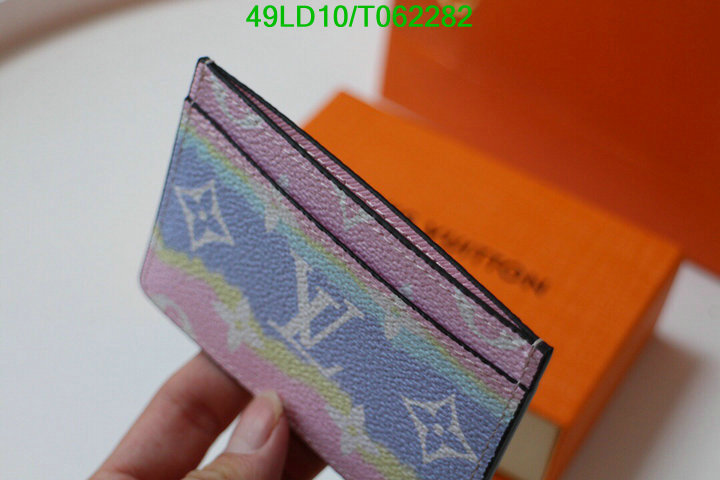 LV Bags-(Mirror)-Wallet-,Code: T062282,$: 49USD