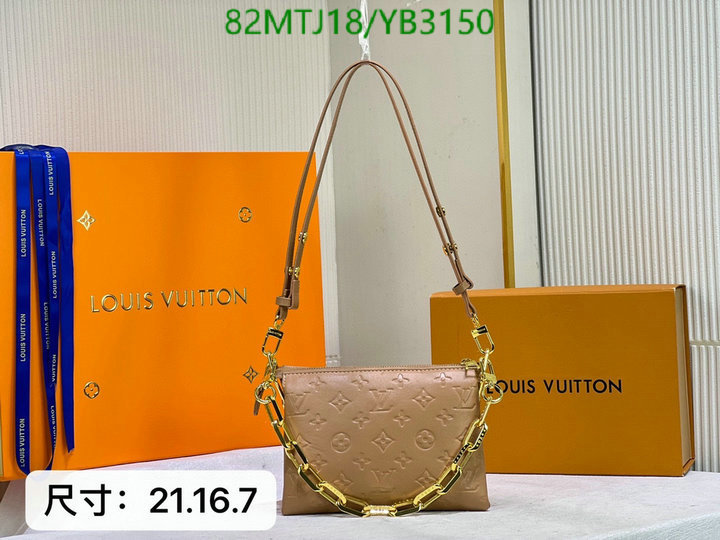 LV Bags-(4A)-Pochette MTis Bag-Twist-,Code: YB3150,$: 82USD