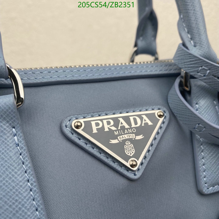 Prada Bag-(Mirror)-Diagonal-,Code: ZB2351,$: 205USD