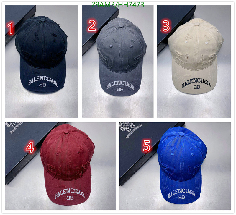 Cap -(Hat)-Balenciaga, Code: HH7473,$: 29USD