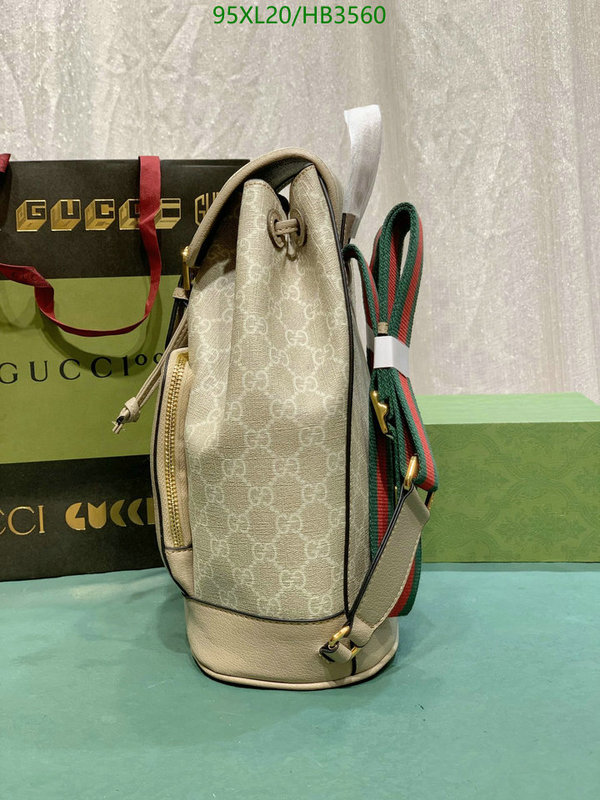 Gucci Bag-(4A)-Backpack-,Code: HB3560,$: 95USD