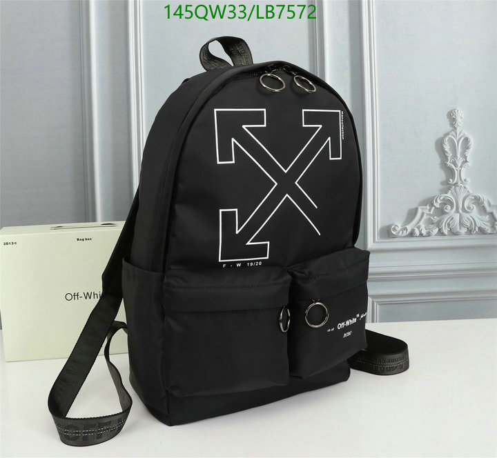 Off-White Bag-(Mirror)-Backpack-,Code: LB7572,$: 145USD
