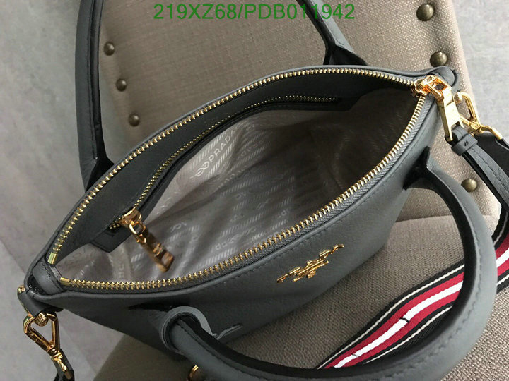 Prada Bag-(Mirror)-Handbag-,Code: PDB011942,$:219USD