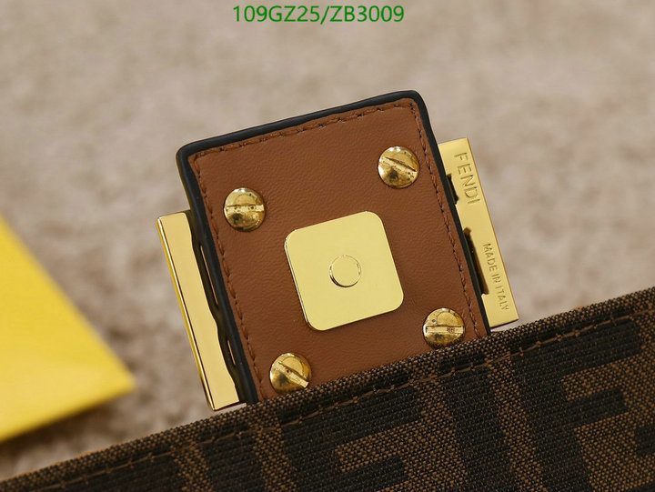 Fendi Bag-(4A)-Baguette-,Code: ZB3009,$: 109USD