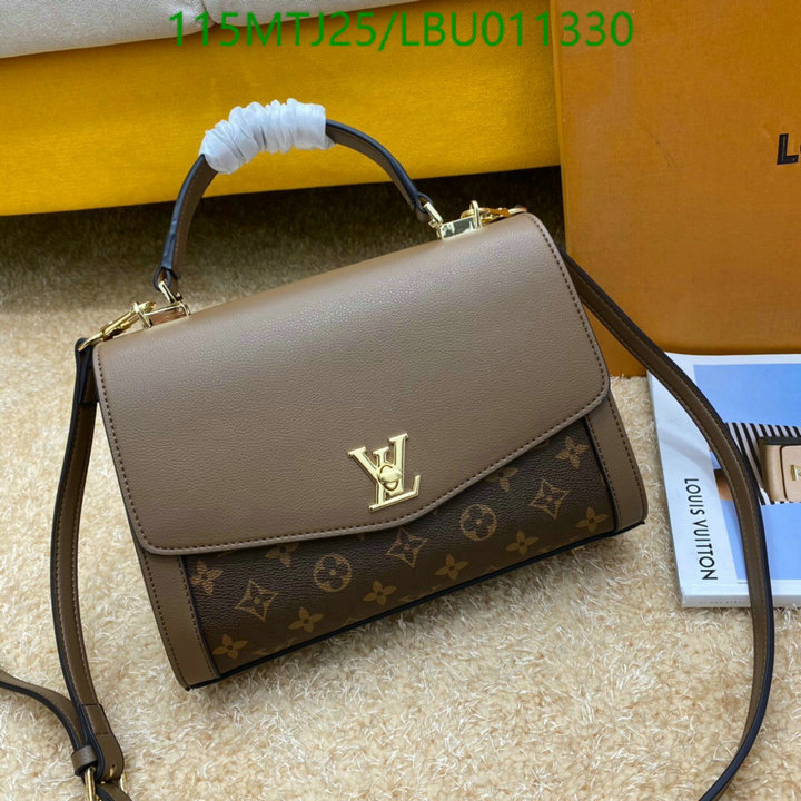 LV Bags-(4A)-Handbag Collection-,Code: LBU011330,$: 115USD