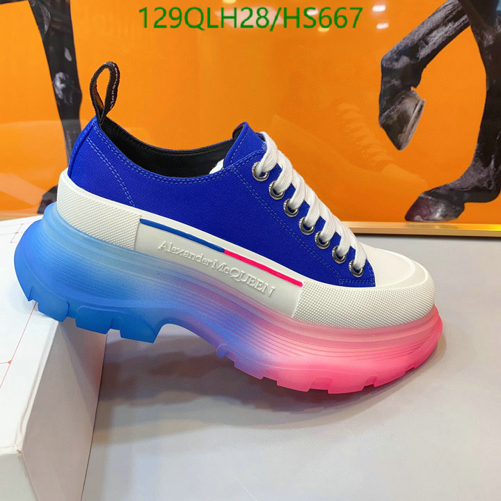 Women Shoes-Alexander Mcqueen, Code: HS667,$: 129USD
