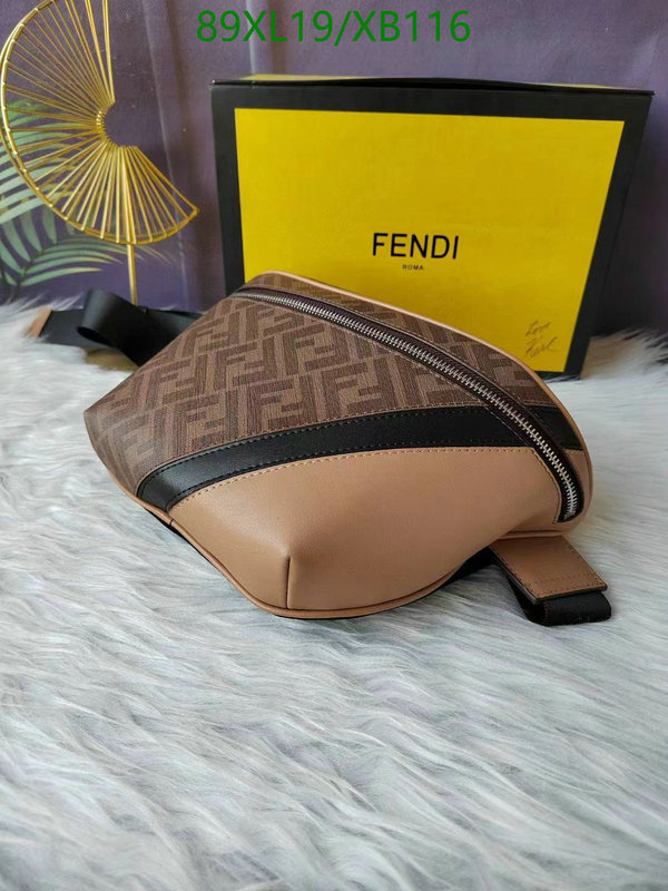 Fendi Bag-(4A)-Diagonal-,Code: XB116,$: 89USD