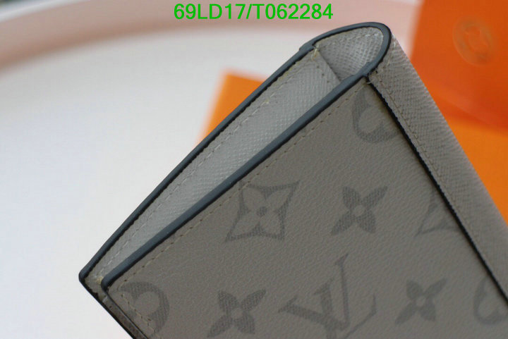 LV Bags-(Mirror)-Wallet-,Code: T062284,$: 69USD