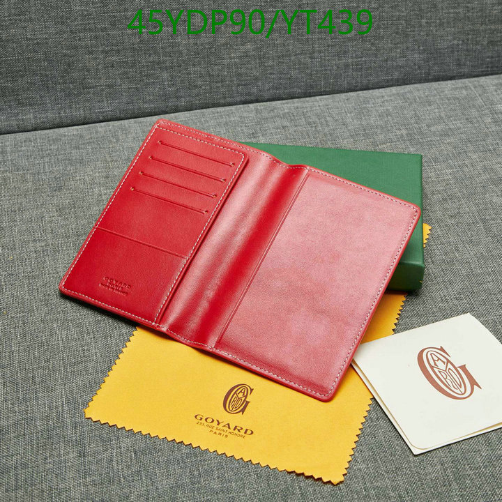 Goyard Bag-(Mirror)-Wallet-,Code: YT439,$: 45USD