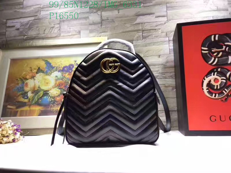 Gucci Bag-(4A)-Backpack-,Code: GGB120104,$: 99USD