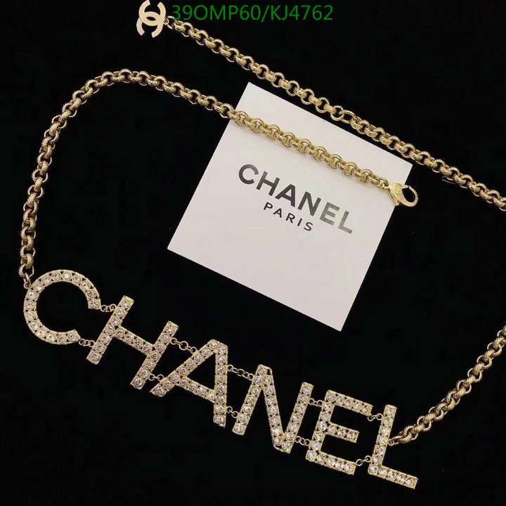 Jewelry-Chanel,Code: KJ4762,$: 39USD