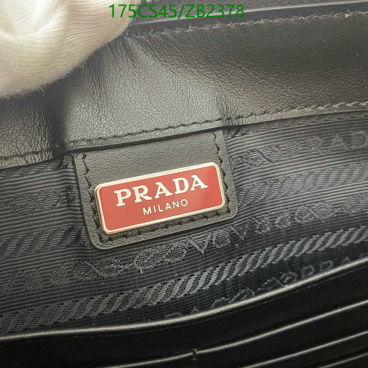 Prada Bag-(Mirror)-Clutch-,Code: ZB2378,$: 175USD