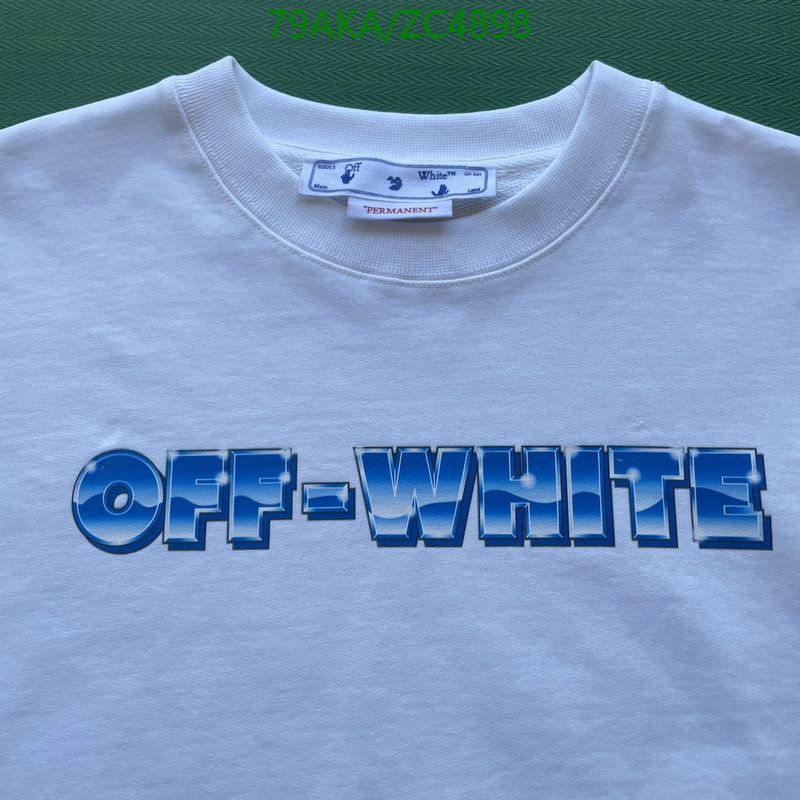 Clothing-Off-White, Code: ZC4898,$: 79USD