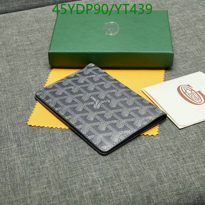 Goyard Bag-(Mirror)-Wallet-,Code: YT439,$: 45USD