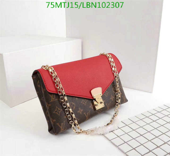 LV Bags-(4A)-Pochette MTis Bag-Twist-,Code: LBN102307,$: 75USD