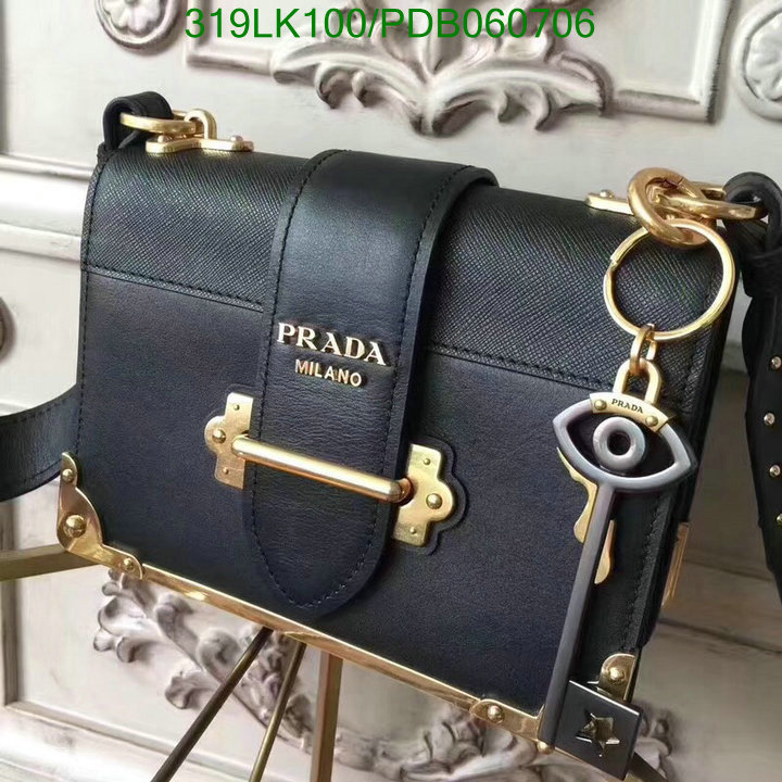 Prada Bag-(Mirror)-Diagonal-,Code: PDB060706,$: 319USD