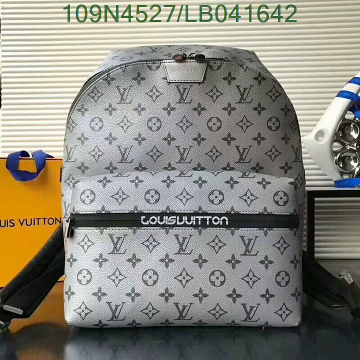 LV Bags-(4A)-Backpack-,Code: LB041642,$: 109USD