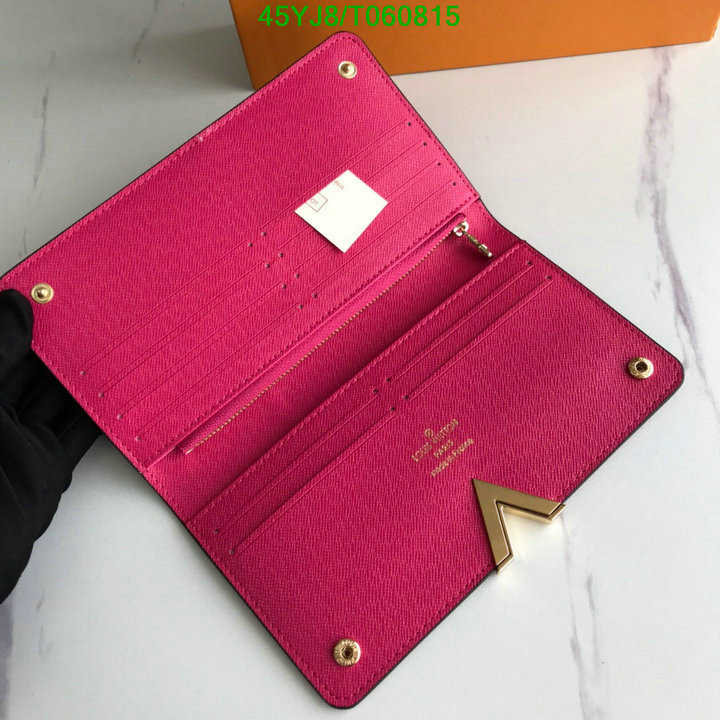 LV Bags-(4A)-Wallet-,Code: T060815,$: 42USD