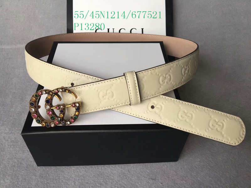 Belts-Gucci, Code： GGP010414,$: 55USD