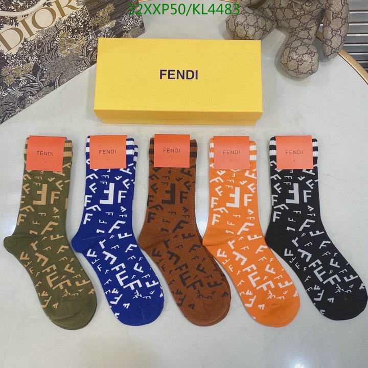 Sock-Fendi, Code: KL4483,$: 32USD