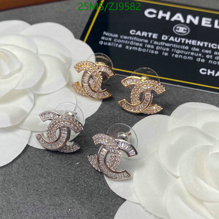 Jewelry-Chanel,Code: ZJ9582,$: 25USD