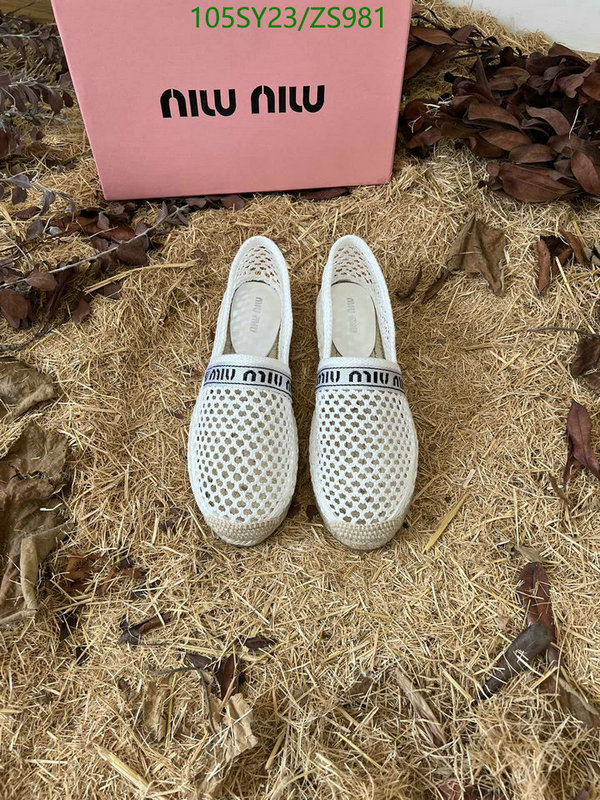 Women Shoes-Miu Miu, Code: ZS981,$: 105USD
