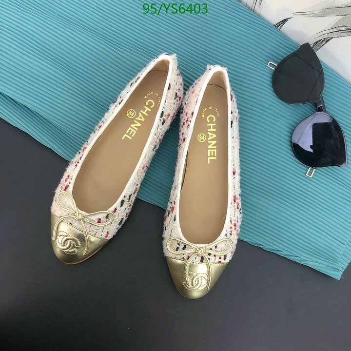 Chanel-Ballet Shoes,Code: YS6403,$: 95USD