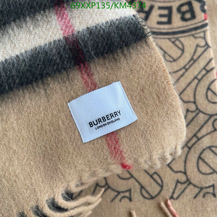 Scarf-Burberry, Code: KM4374,$: 69USD