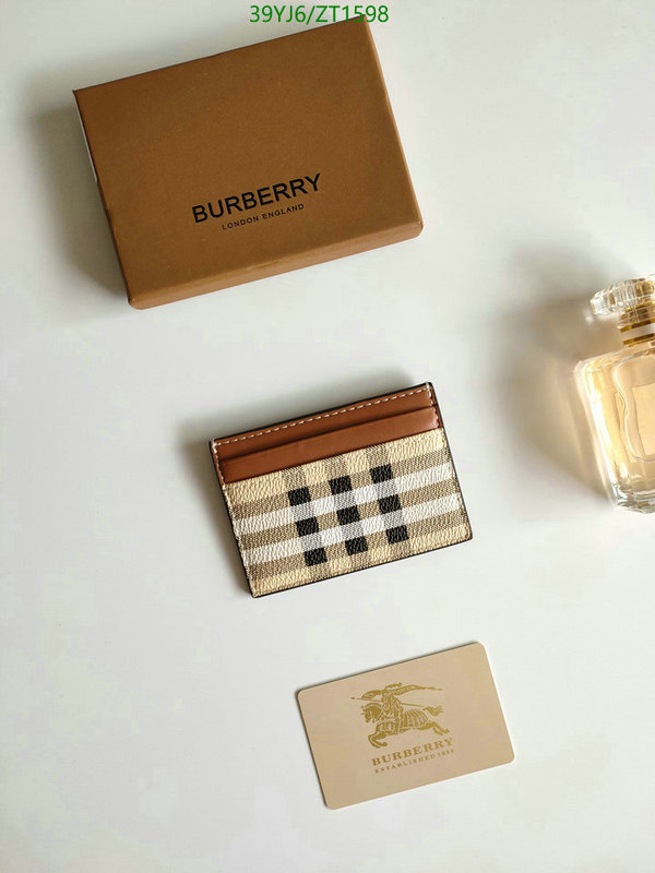 Burberry Bag-(4A)-Wallet-,Code: ZT1598,$: 39USD