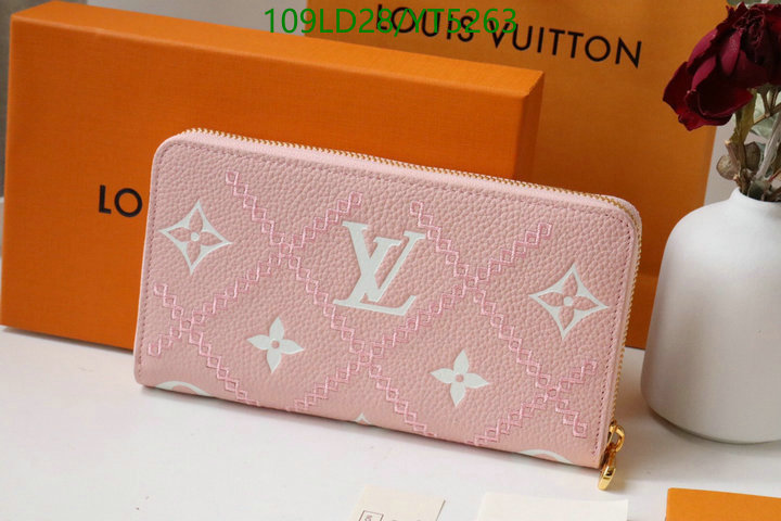 LV Bags-(Mirror)-Wallet-,Code: YT5263,$: 109USD