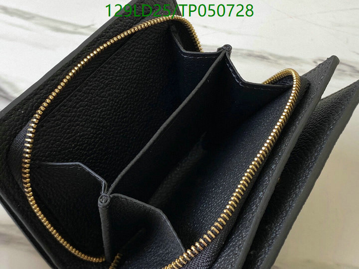 LV Bags-(Mirror)-Wallet-,Code: TP050728,$: 129USD