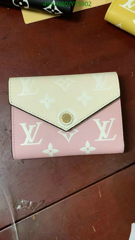 LV Bags-(4A)-Wallet-,Code: YT5902,$: 45USD