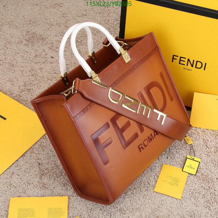 Fendi Bag-(4A)-Sunshine-,Code: YB2505,$: 115USD