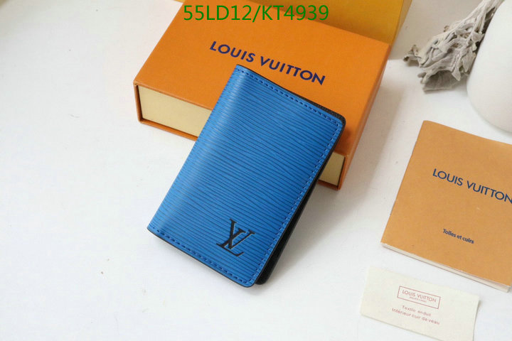 LV Bags-(Mirror)-Wallet-,Code: KT4939,$: 55USD