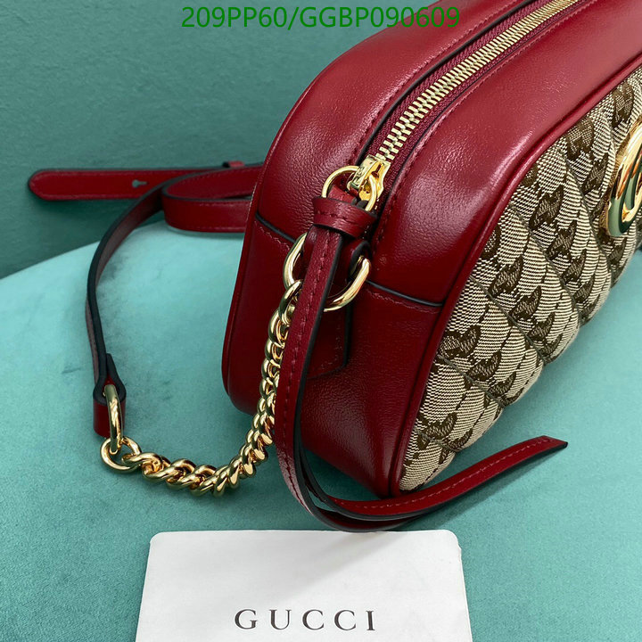 Gucci Bag-(Mirror)-Marmont,Code: GGBP090609,$: 209USD